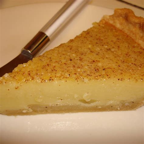 Egg Custard Pie Recipe