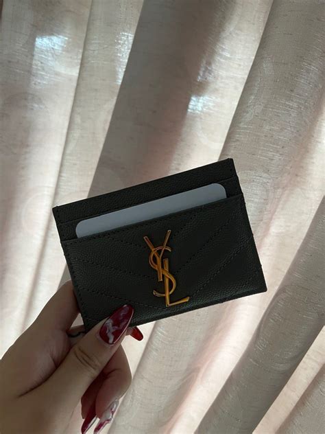 YSL Cardholder, Luxury, Bags & Wallets on Carousell