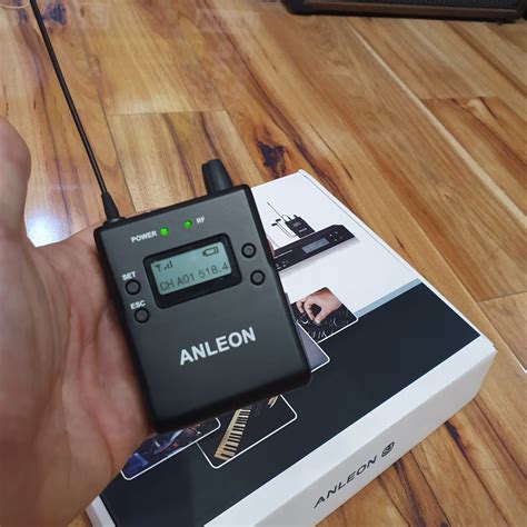 Sistema Inalámbrico Profesional Anleon S3 Kit Para monitoreo In Ear