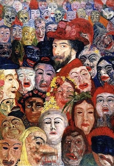 ジェームズ・アンソールの絵画作品：有名作とその歴史を解説 – 絵で生きていく