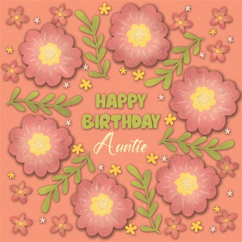 happy birthday auntie gif 3