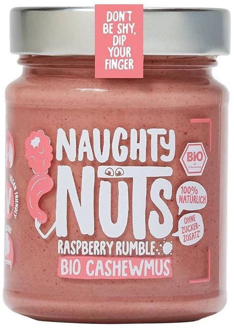 Тахан от кашу с малина, 250 g, Naughty Nuts | Ozone.bg