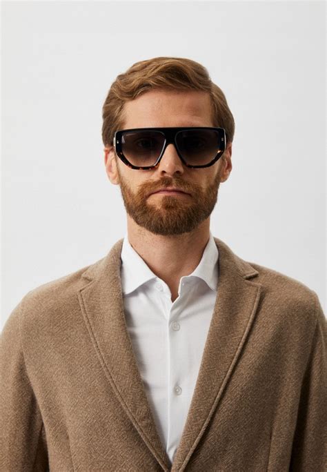 Очки солнцезащитные Dsquared2 D2 0088/S WR7, цвет: коричневый ...