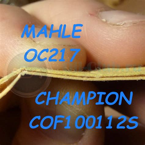 Champion - масляные фильтры - Масляные фильтры - Форум oil-club.ru ...
