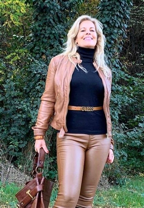 by Bg on Leather pants | Leather outfits women, Tight leather pants ...