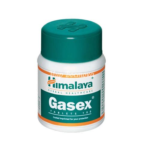 Препарат от проблем с пищеварением Gasex (Газекс) Himalaya, цена ...