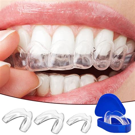 SYS Mouth Guard For Grinding Teeth Night Guard For Teeth Grinding Stops
