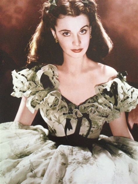 Vivien Leigh as Scarlett O'hara in Gone With The Wind [1939] | Gone