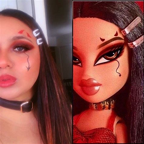 Bratz cosplay jade | Face makeup, Halloween face makeup, Makeup