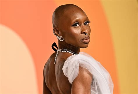 Oscar nominee Cynthia Erivo stuns in tulle gown at Vanity Fair after
