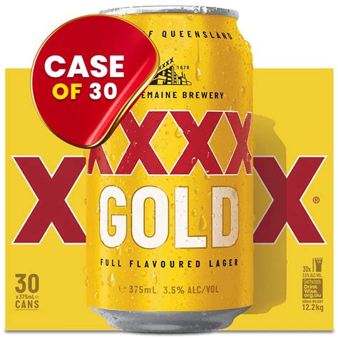 xxxx gold lager australian beer ml cans porters lux porters lux