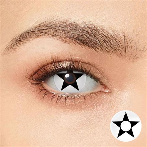 White Contacts Halloween