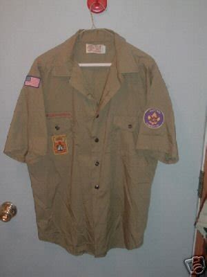 boy scout staff leaders uniform  patches adult xl