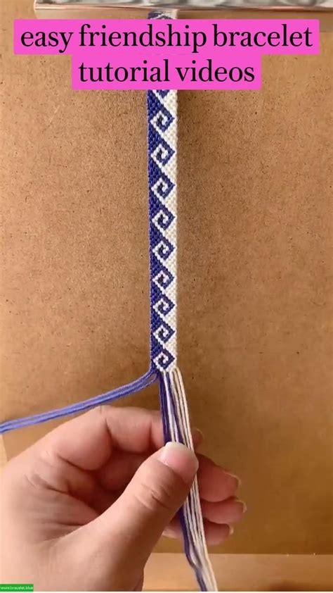 Easy friendship bracelet tutorial videos – Artofit