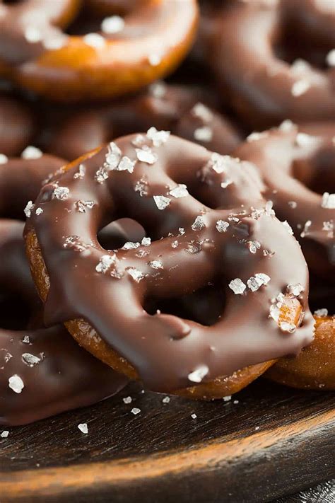 sweet  salty chocolate covered pretzels pioneer cookery