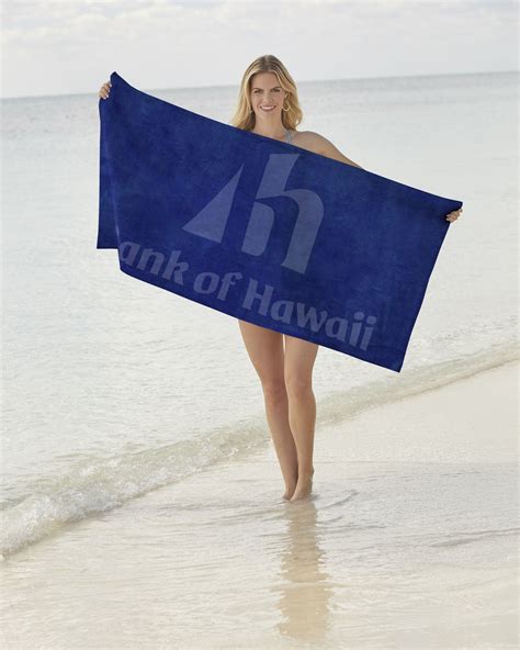 Towel Specialties. "Java" Promotional Beach Towel