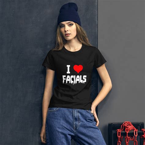 I Love Facials Shirt Cum on My Face Tee Slutty Blowjob Face - Etsy UK