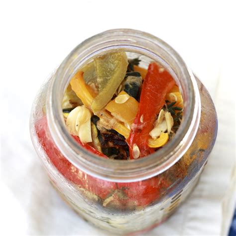 marinated summer vegetables
