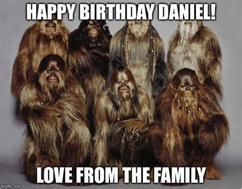 Chewbacca Birthday Meme Wookies Star Wars forest World Problems Imgflip ...