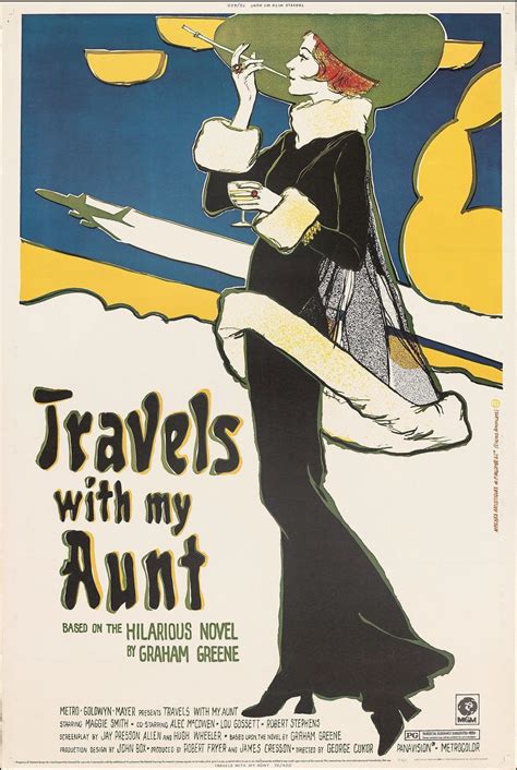 Travels with My Aunt Movie Poster 1972 40x60