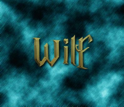 Wilf Logo | Free Name Design Tool from Flaming Text
