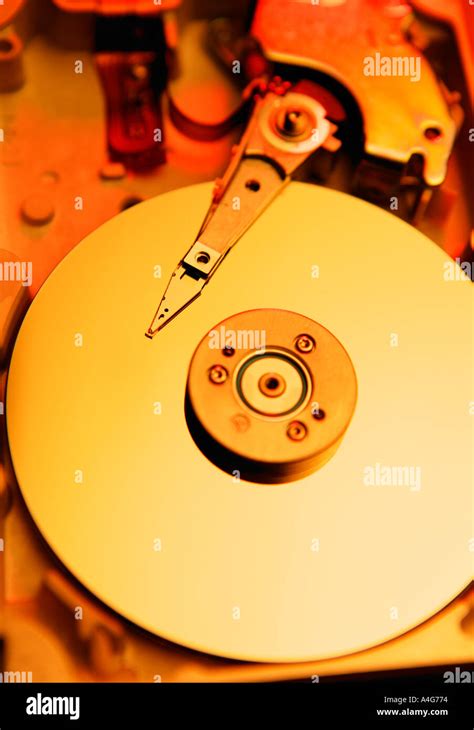 computer hard disc drive stock photo alamy