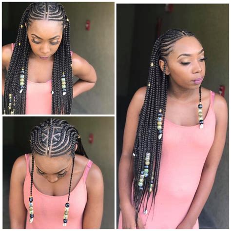 braids in short hair style 6