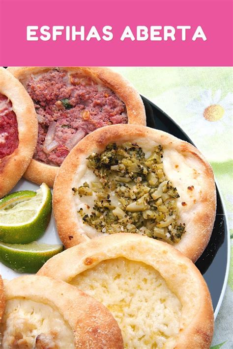 Receita De Esfihas Abertas - Esfihas Aberta - Receita Simples e Deliciosa em Casa | Pão de queijo ...