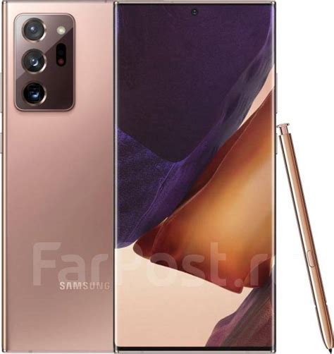 Samsung Galaxy Note 20 Ultra Bronze, 4G LTE, 5G, новый, под заказ. Цена ...