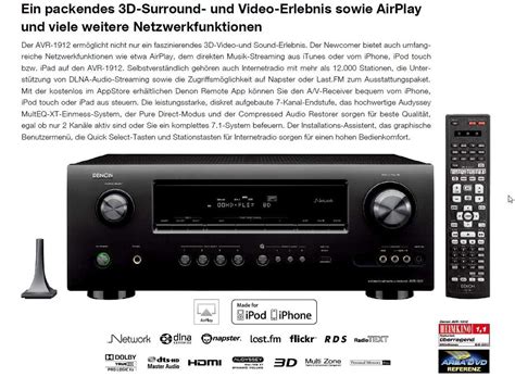 Denon AVR-1912 | Hifi-Wiki
