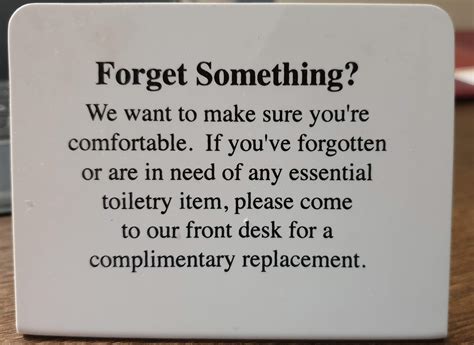 word usage - Forget Something? - English Language Learners Stack Exchange