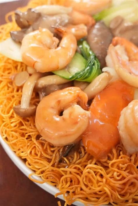 shrimp pan fried noodles