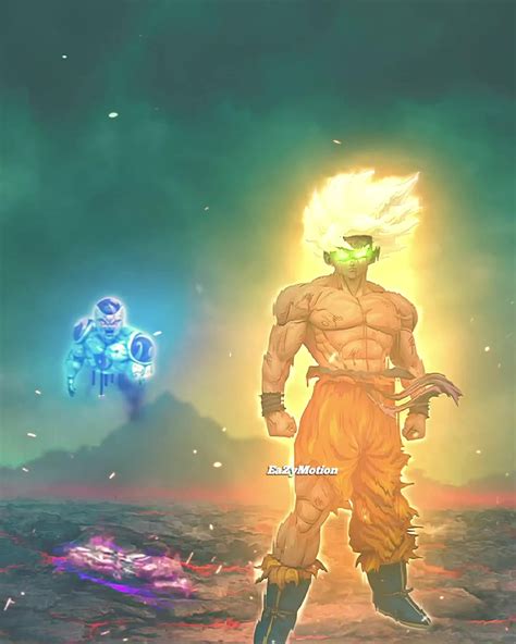 super saiyan goku planet namek  moment