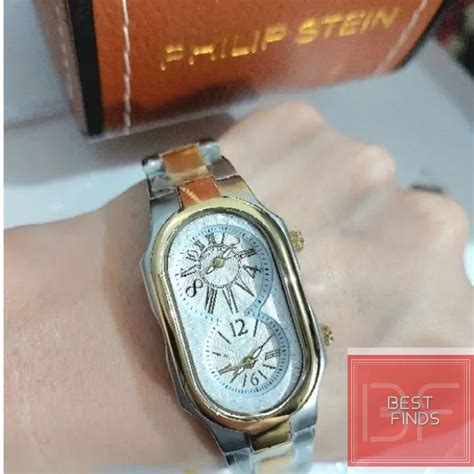 philip stein twotone white dial shopee philippines