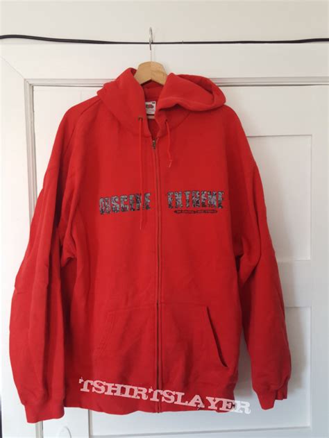 Obscene Extreme Zipper | TShirtSlayer TShirt and BattleJacket Gallery