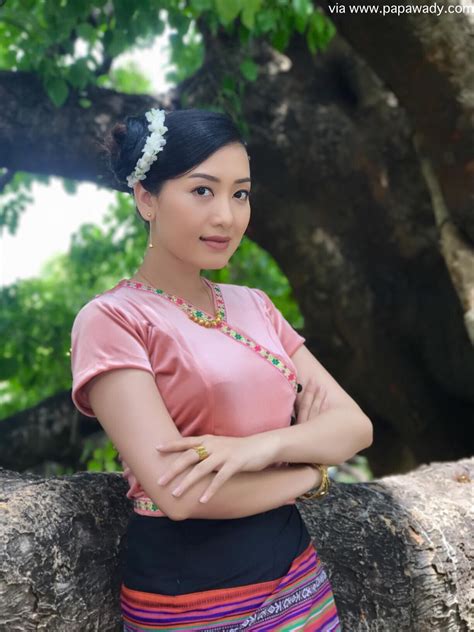 Yu Thandar Tin Fashion Style As A Myanmar Village Girl