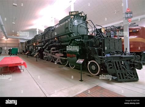 big boy  union pacific  large train national railroad museum