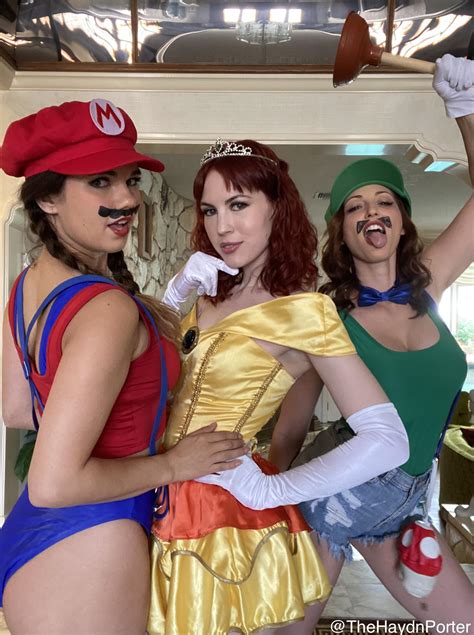 Mario, Luigi and Princess Daisy by TheHaydnPorter, TaylorsDiary and