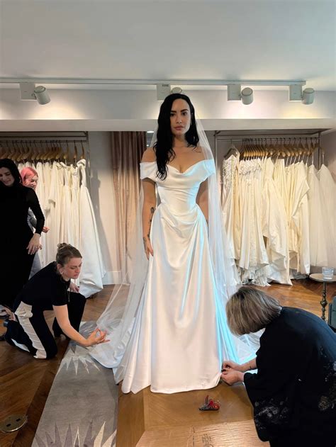 Demi Lovato Is Married! See the Story Behind Her Wedding Dress