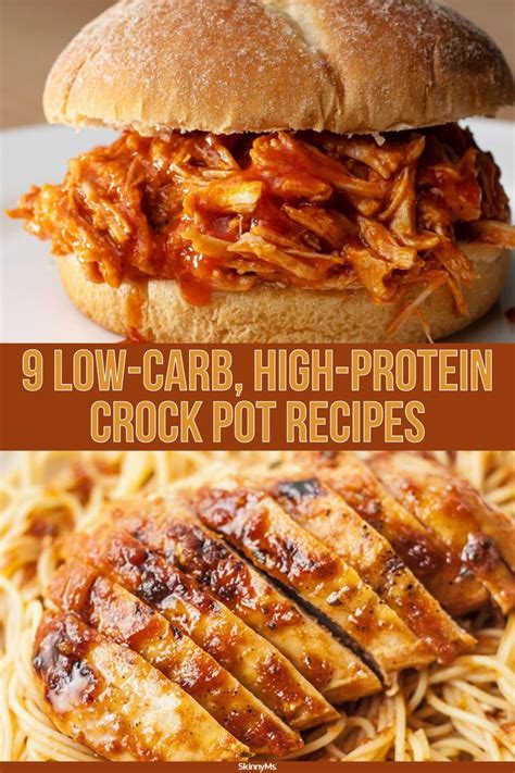 High Protein Meals Crock Pot at Lucille Carmon blog