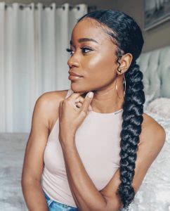 braided ponytail hairstyles  elevate  style stunning ideas