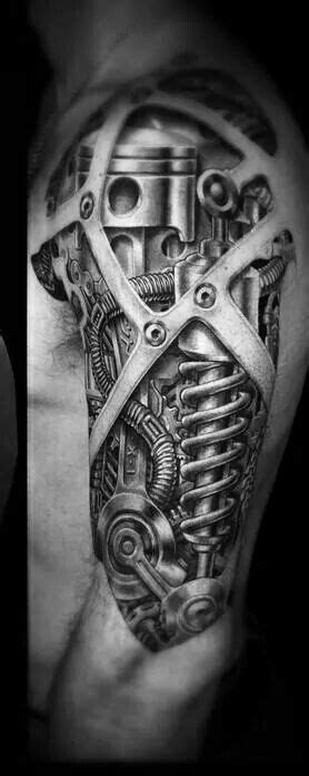 15 Best biomech piston tattoo ideas images | Piston tattoo, Mechanic ...