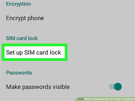 remove  pin code   android  easy steps
