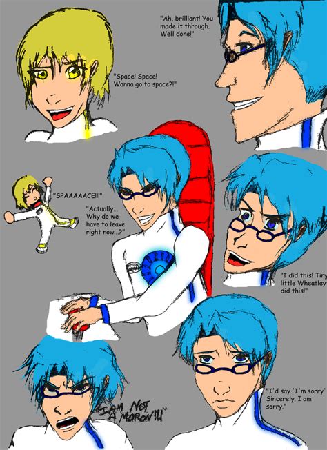 Portal 2: Human Wheatley and Space Core by TwilightKeyblade928 on ...