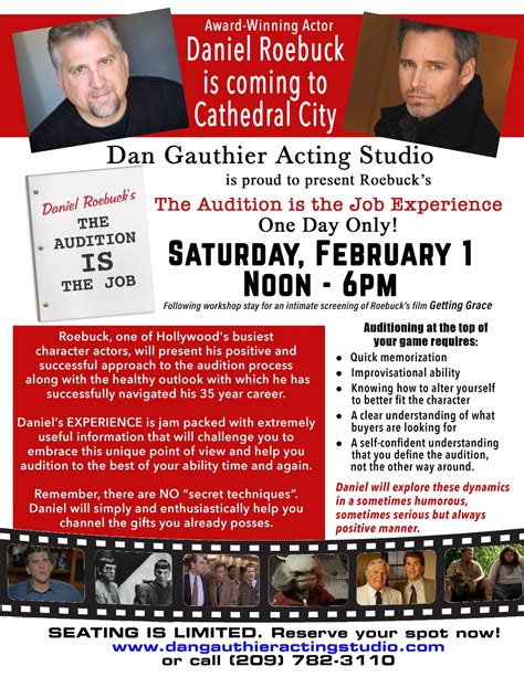 Dan Gauthier Acting Studio | Cathedral City CA