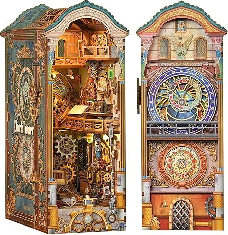 amazoncom tonecheer diy book nook kit  adults  wooden puzzle