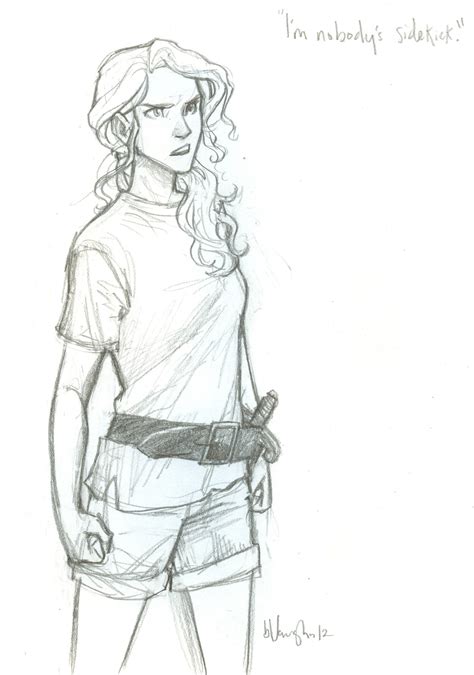 Annabeth Chase Drawings By Burdge
