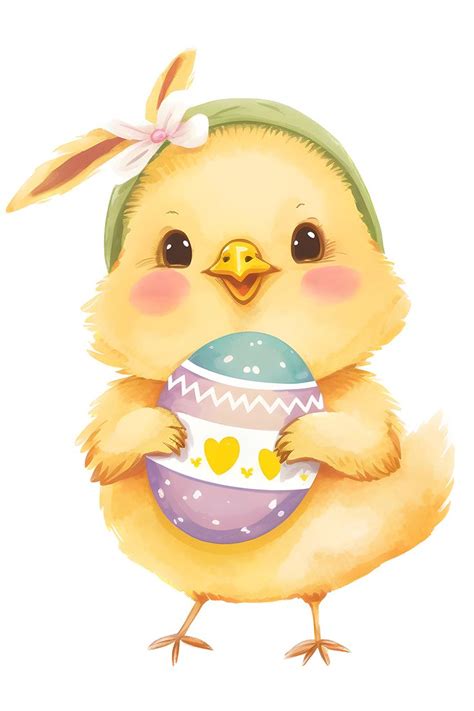 Easter chicken. Пасхальный цыплёнок. PNG. | Пасхальный цыпленок ...