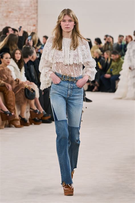 runway denim trends  test drive  fall vogue