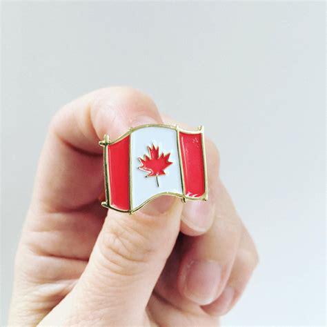 Canadian Flag Enamel Pin Canada Flag Pin Canada 150th - Etsy Canada